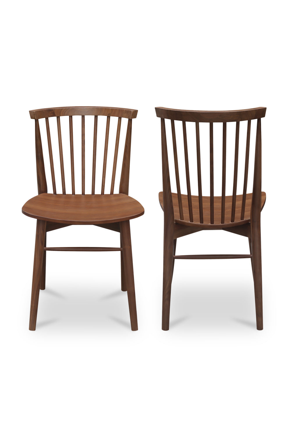 Modern European furniture - Spindle-Back Dining Chairs (2) - www.oroa.com