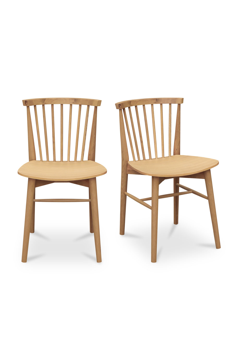 Modern European furniture - Spindle-Back Dining Chairs (2) - www.oroa.com