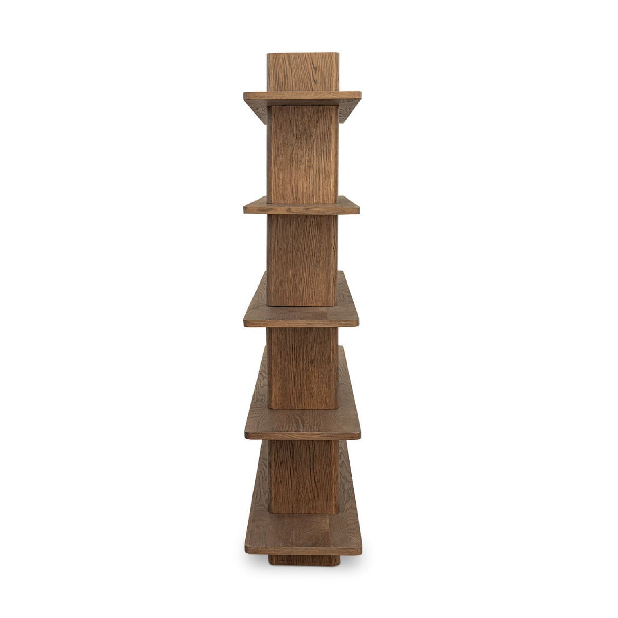 Modern Oak Display Bookcase | Novi Living Casey