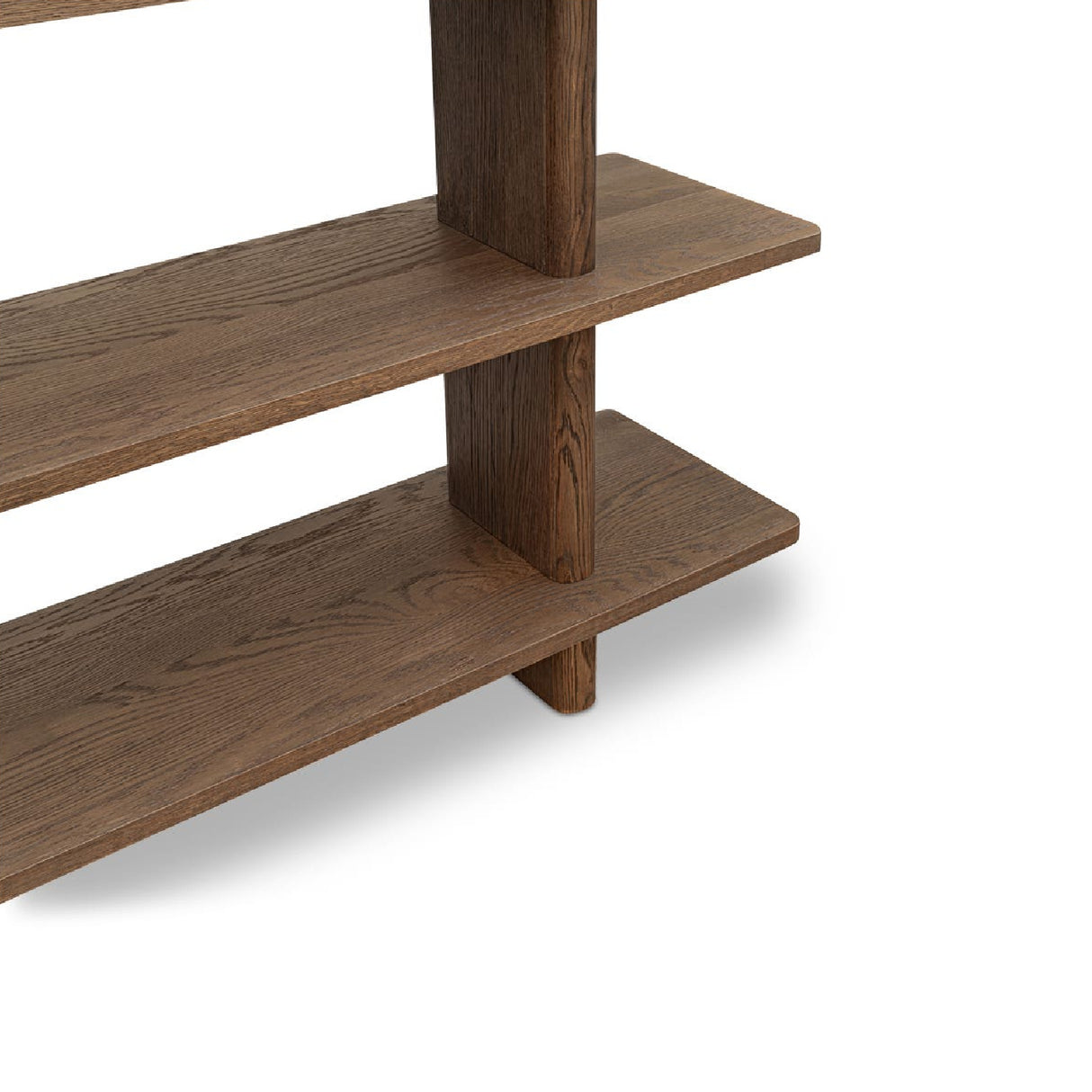 Modern Oak Display Bookcase | Novi Living Casey
