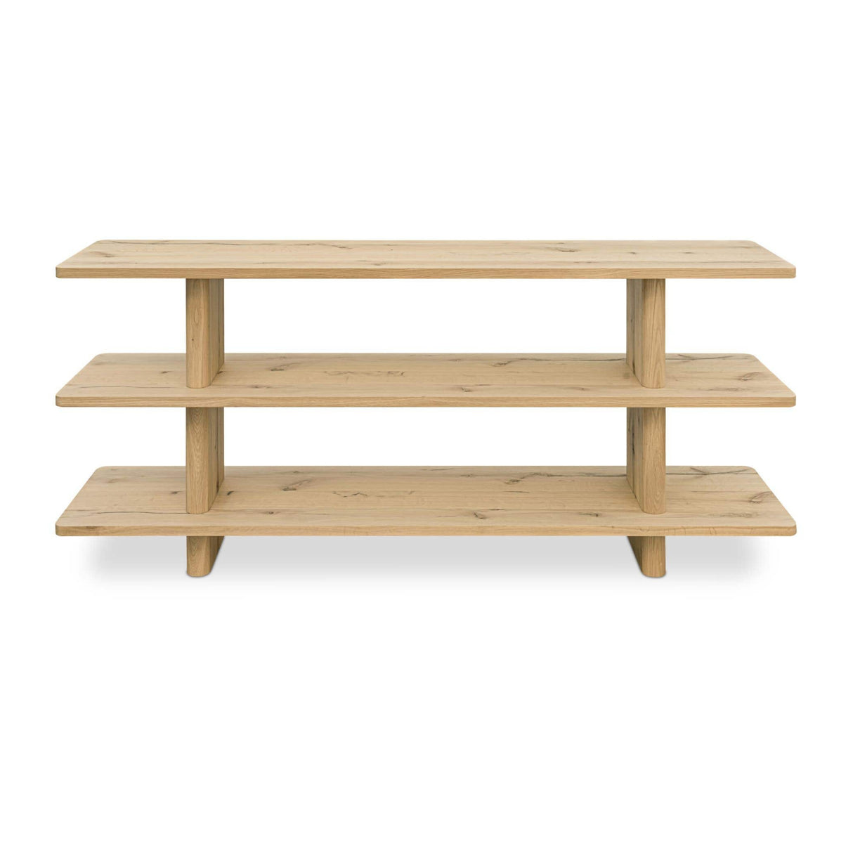 Modern Oak Display Bookcase | Novi Living Casey