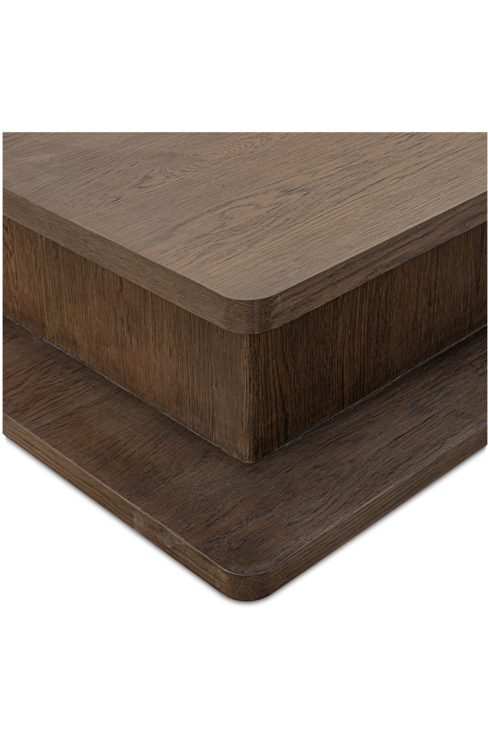 Modern European furniture - Oak Open Storage Coffee Table - www.oroa.com