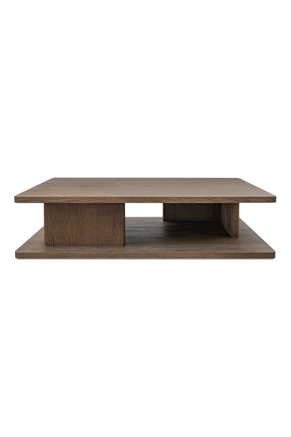 Modern European furniture - Oak Open Storage Coffee Table - www.oroa.com