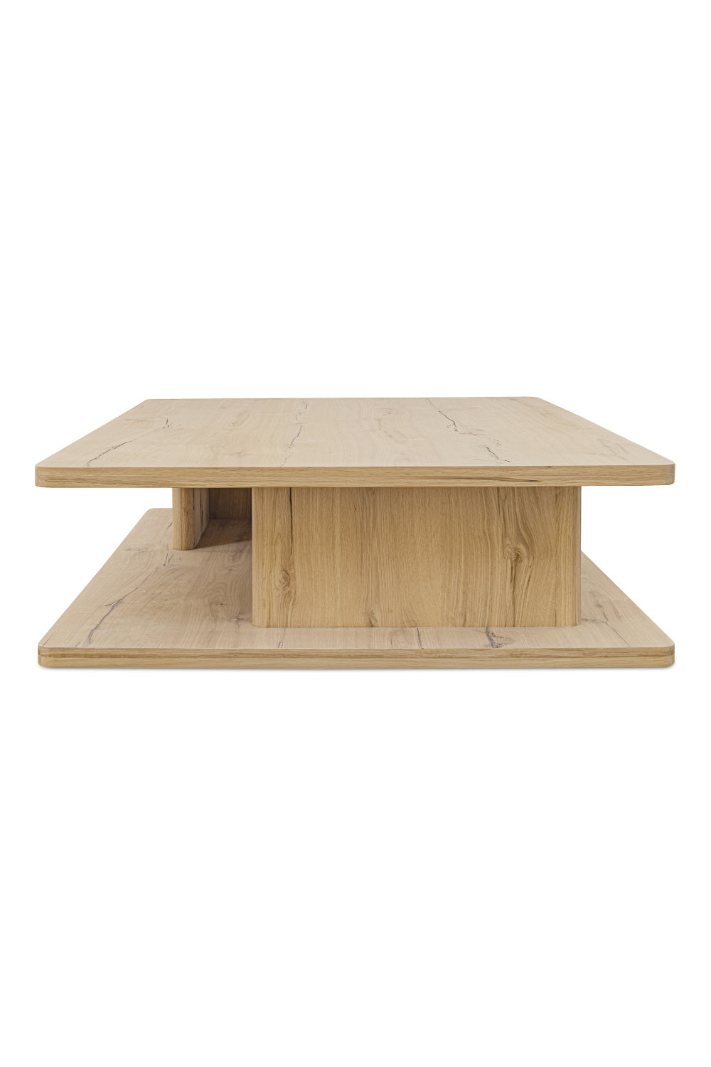 Modern European furniture - Oak Open Storage Coffee Table - www.oroa.com