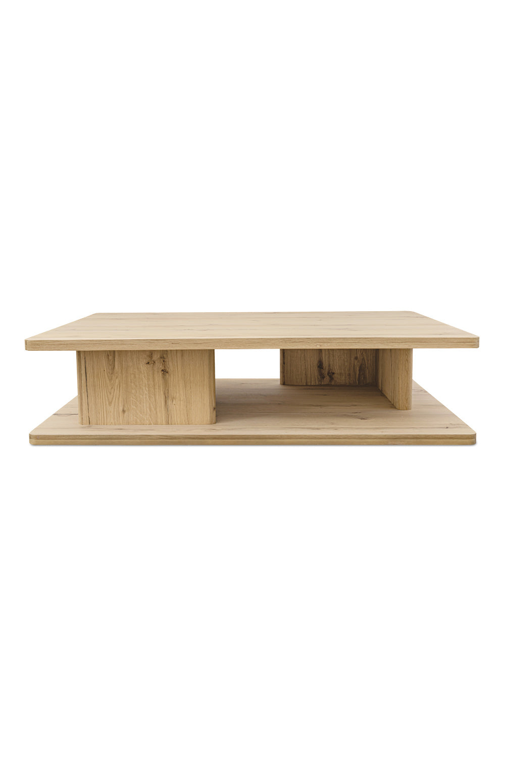 Modern European furniture - Oak Open Storage Coffee Table - www.oroa.com