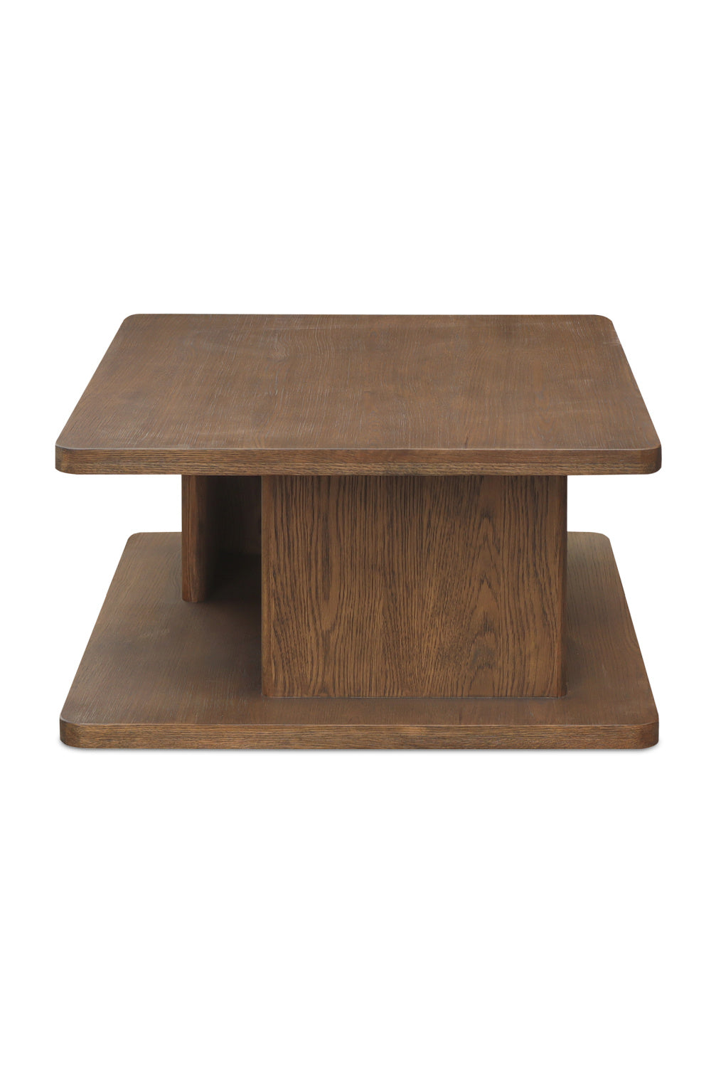 Modern European furniture - Oak Open Storage Coffee Table - www.oroa.com