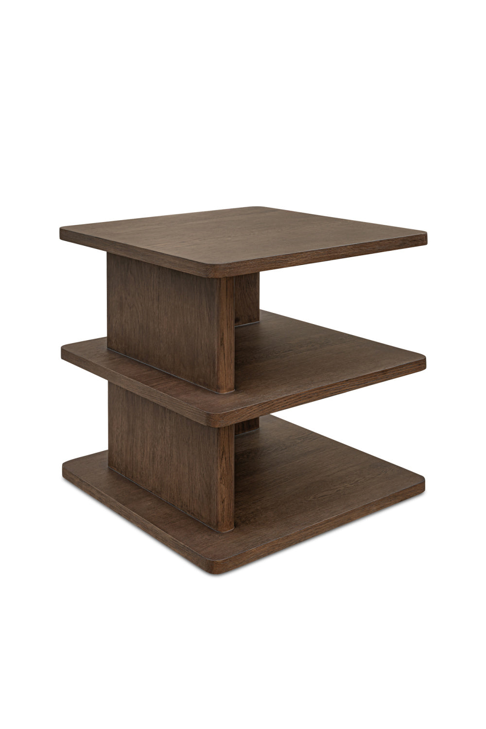 Modern European furniture - Oak Open Storage Coffee Table - www.oroa.com