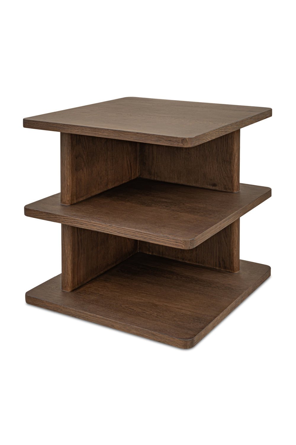 Modern European furniture - Solid Wood Rustic Side Table - www.oroa.com