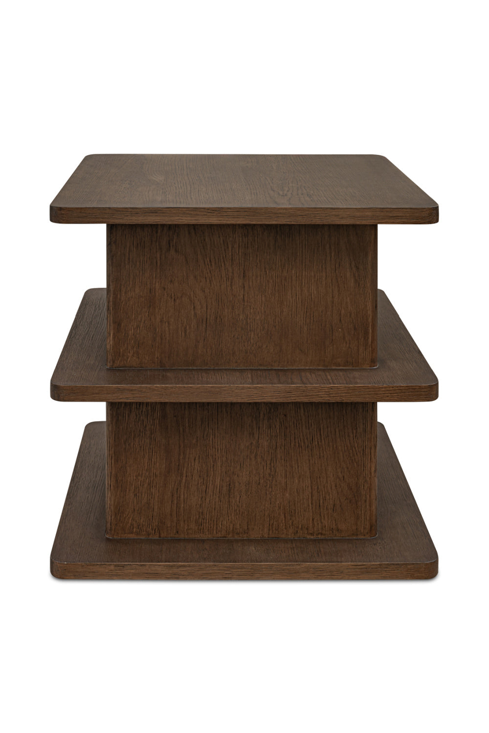 Modern European furniture - Solid Wood Rustic Side Table - www.oroa.com