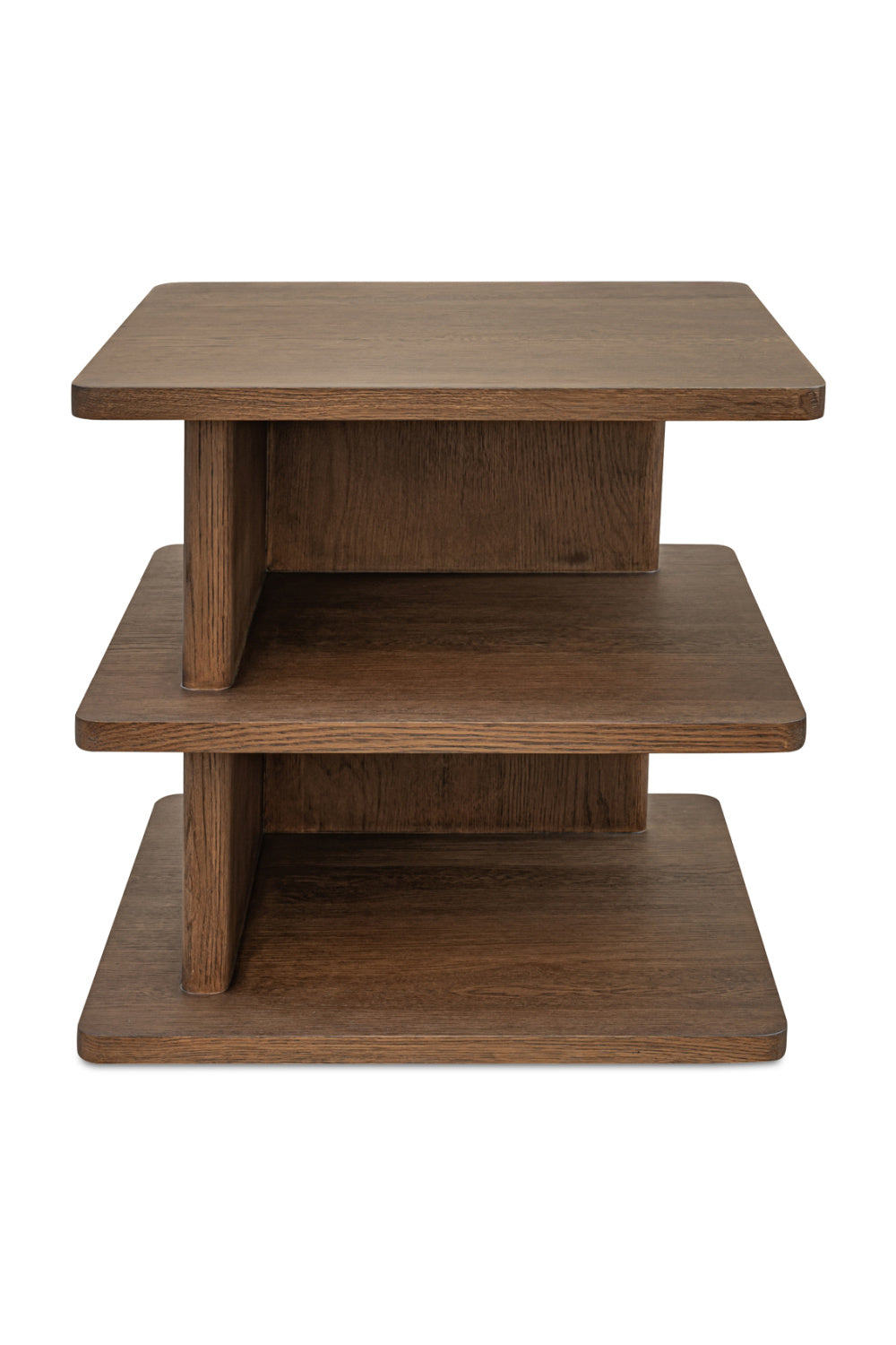 Modern European furniture - Solid Wood Rustic Side Table - www.oroa.com