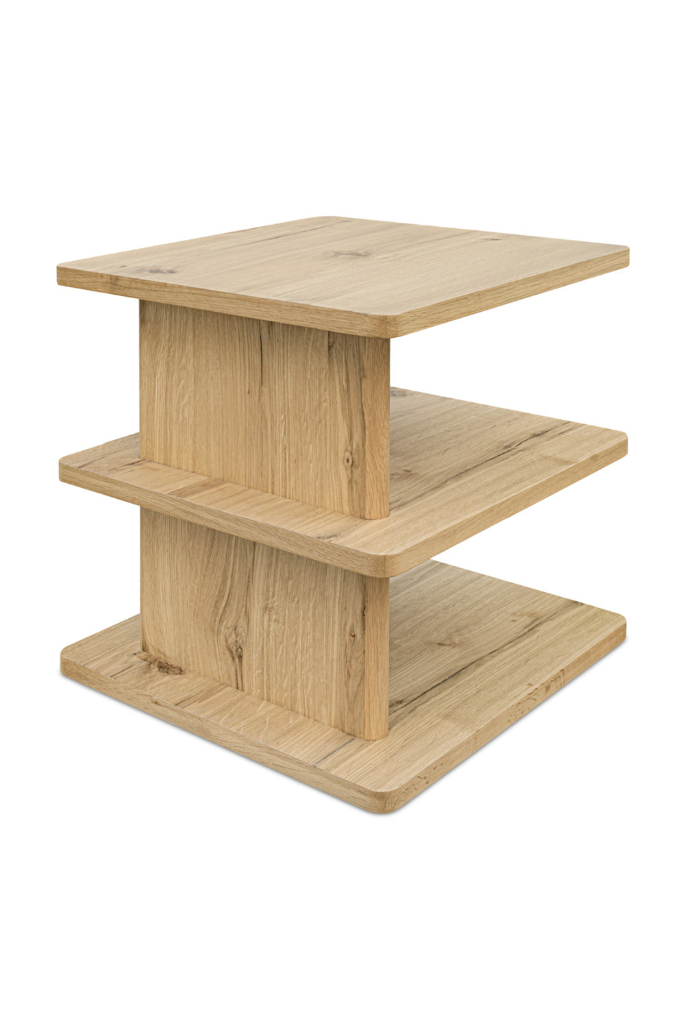 Modern European furniture - Solid Wood Rustic Side Table - www.oroa.com
