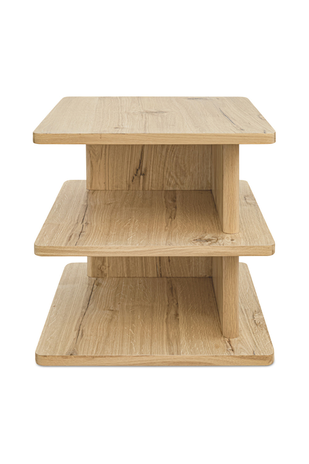 Modern European furniture - Solid Wood Rustic Side Table - www.oroa.com