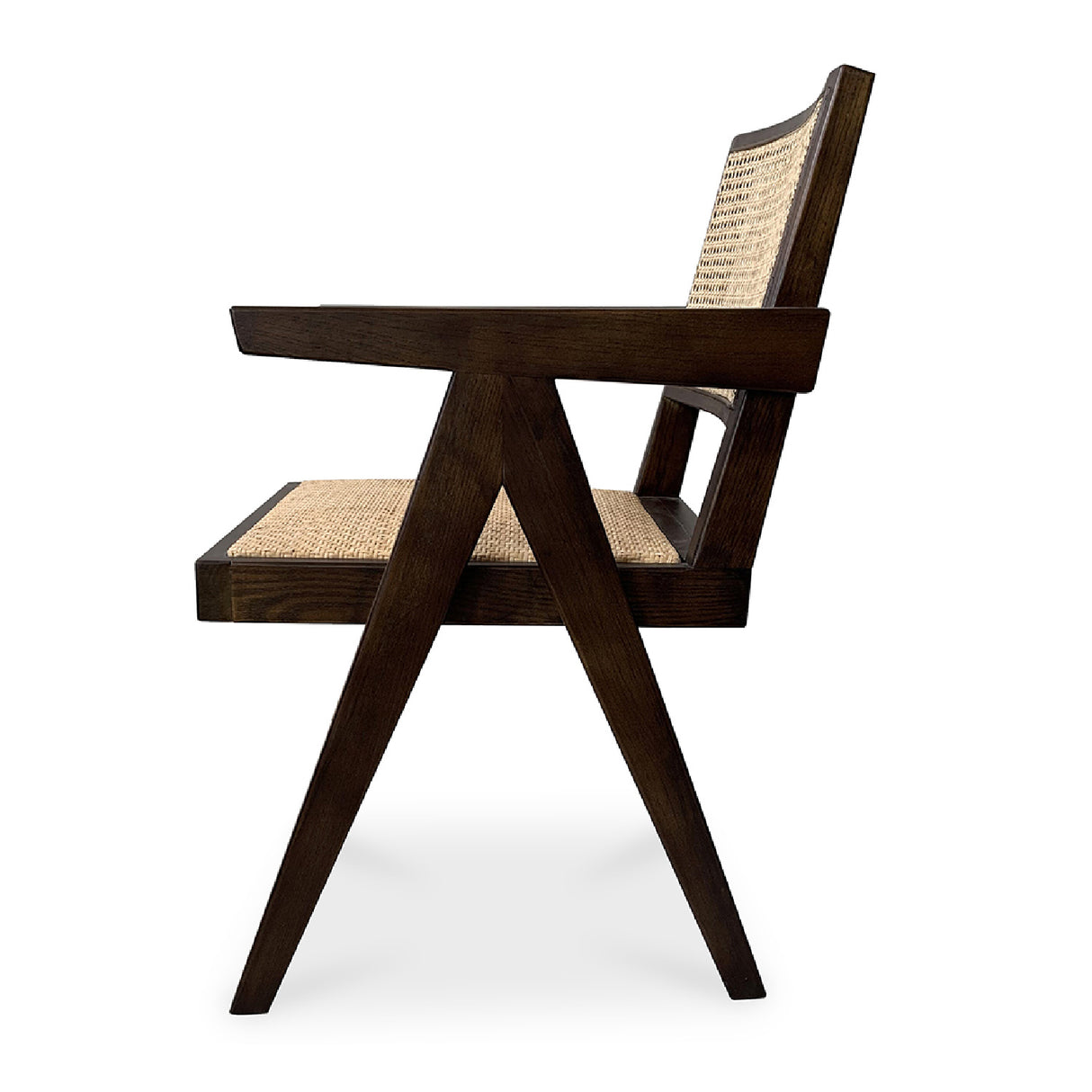 Modern European furniture - Rattan Mid-Century Dining Chairs (2) - www.oroa.com