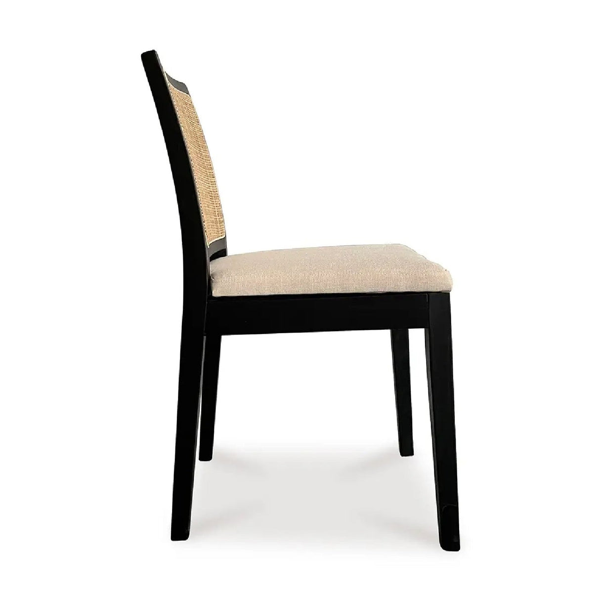 Modern European furniture - Rattan-Back Dining Chair Set (2) - www.oroa.com