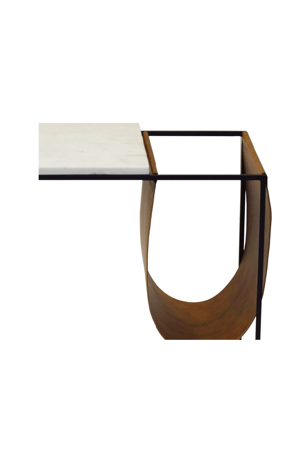 Modern European furniture - Marble Top Magazine Holder - www.oroa.com