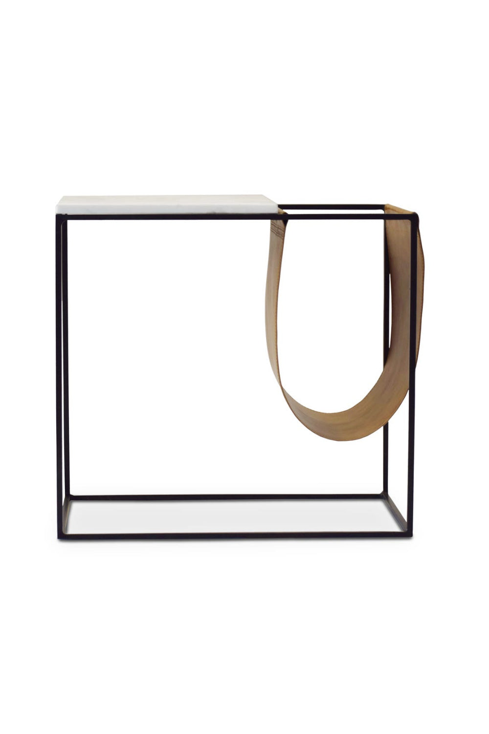 Modern European furniture - Marble Top Magazine Holder - www.oroa.com