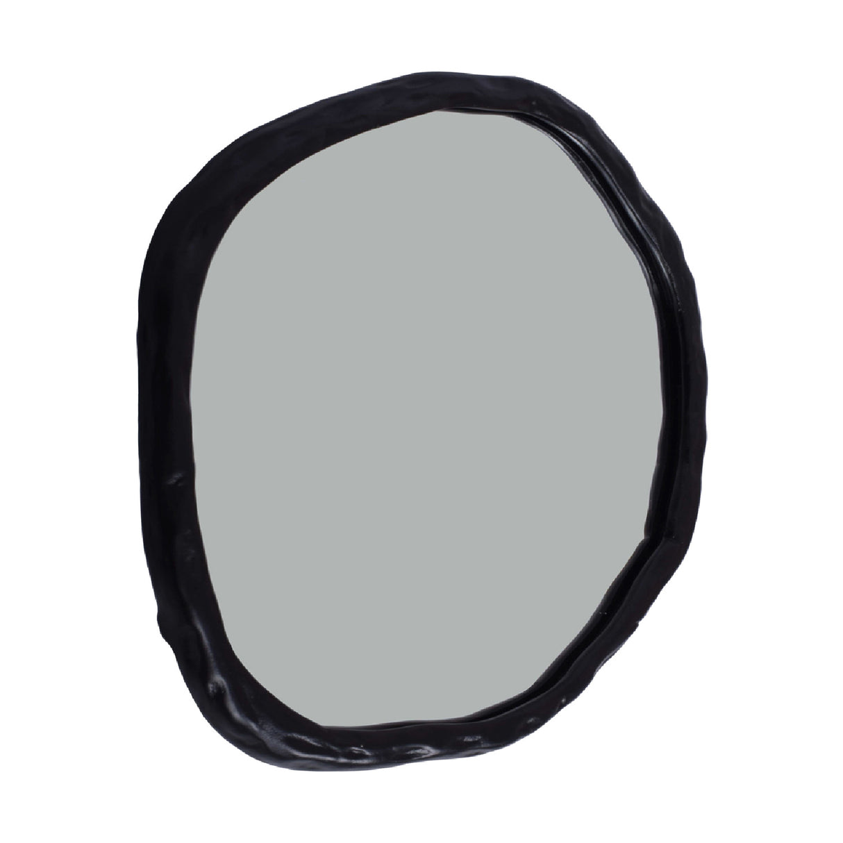 Modern European furniture - Organic-Shaped Aluminum Mirror - www.oroa.com | Oroa.com