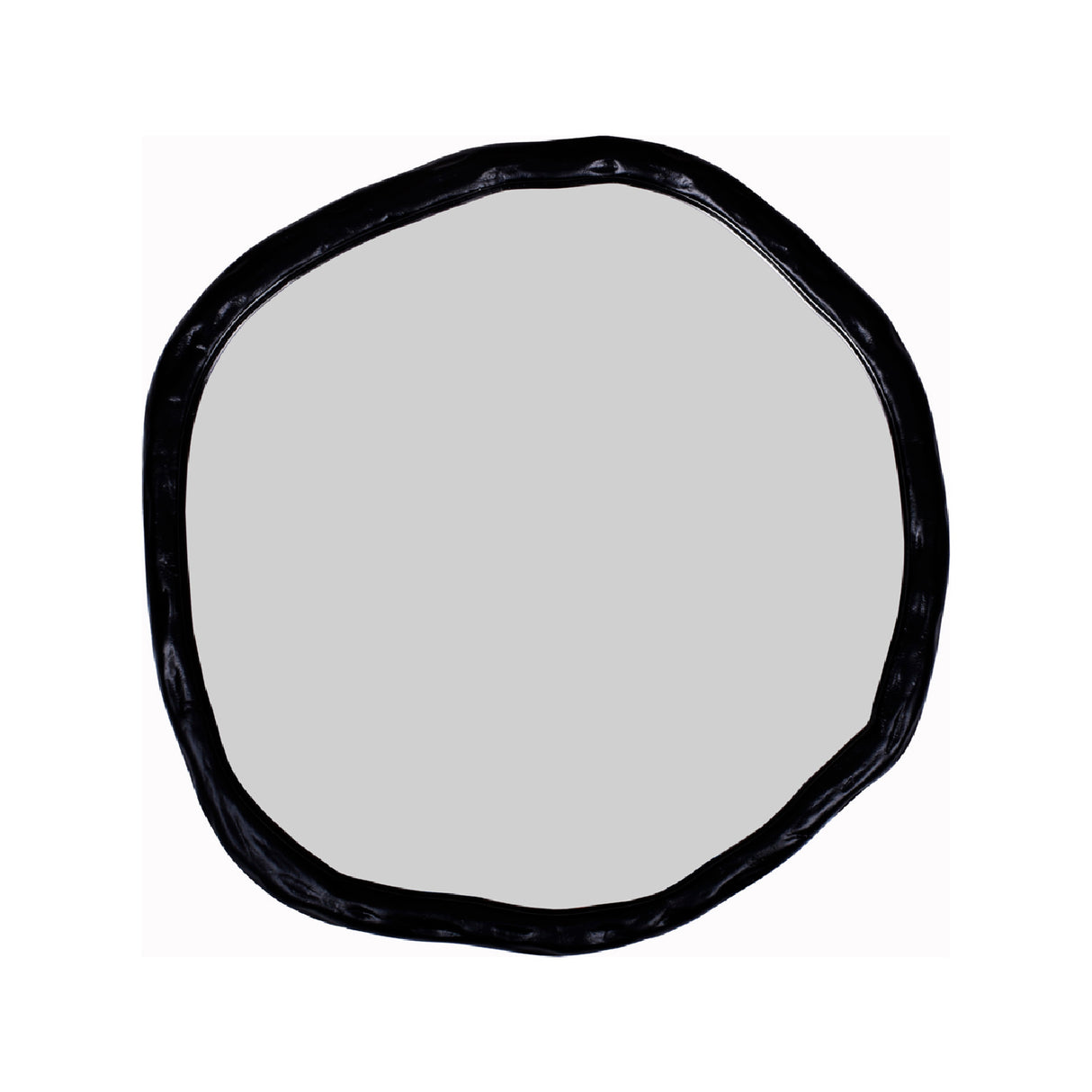 Modern European furniture - Organic-Shaped Aluminum Mirror - www.oroa.com | Oroa.com
