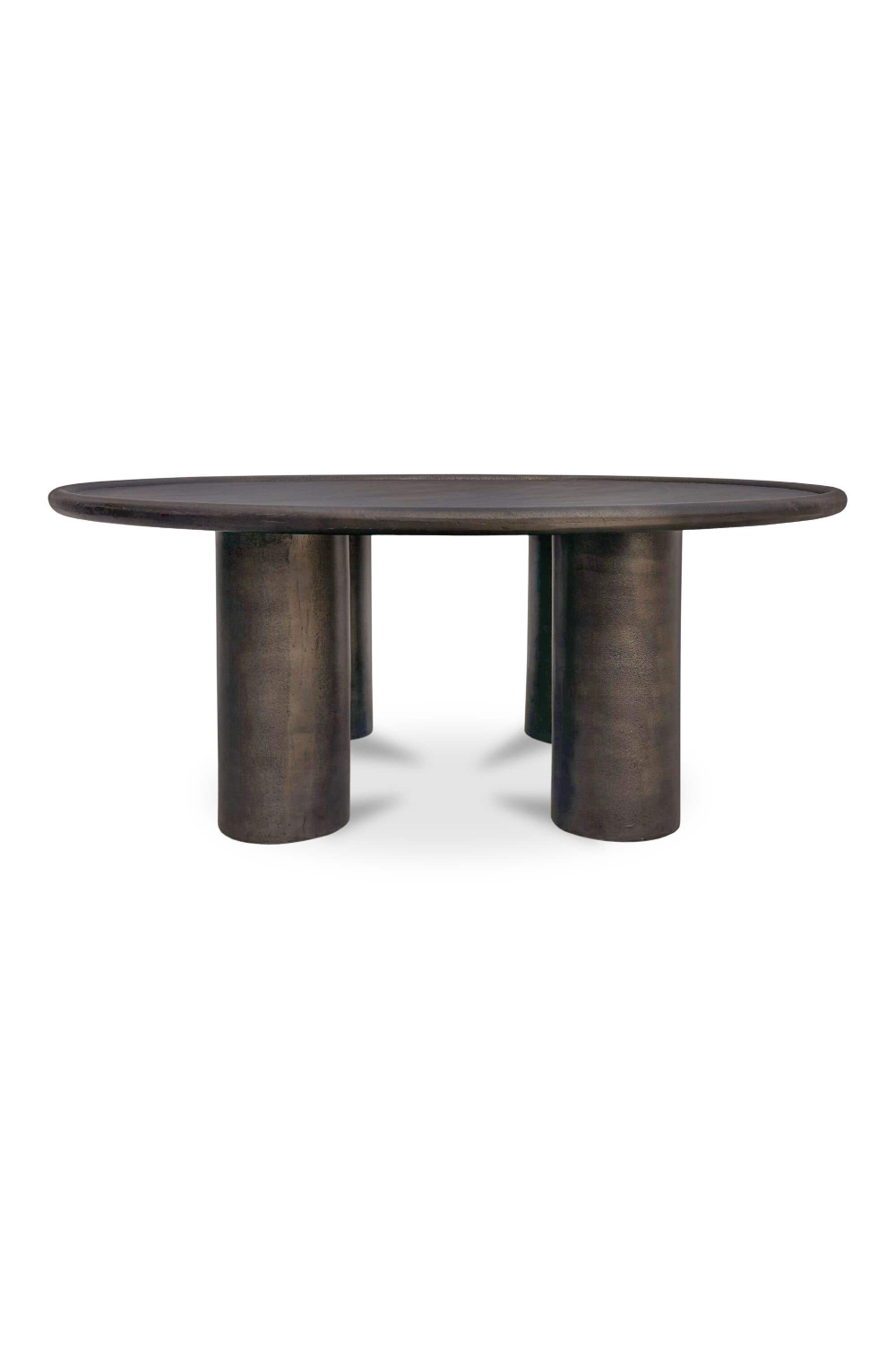 Modern European furniture - Bronze Round Outdoor Coffee Table - www.oroa.com