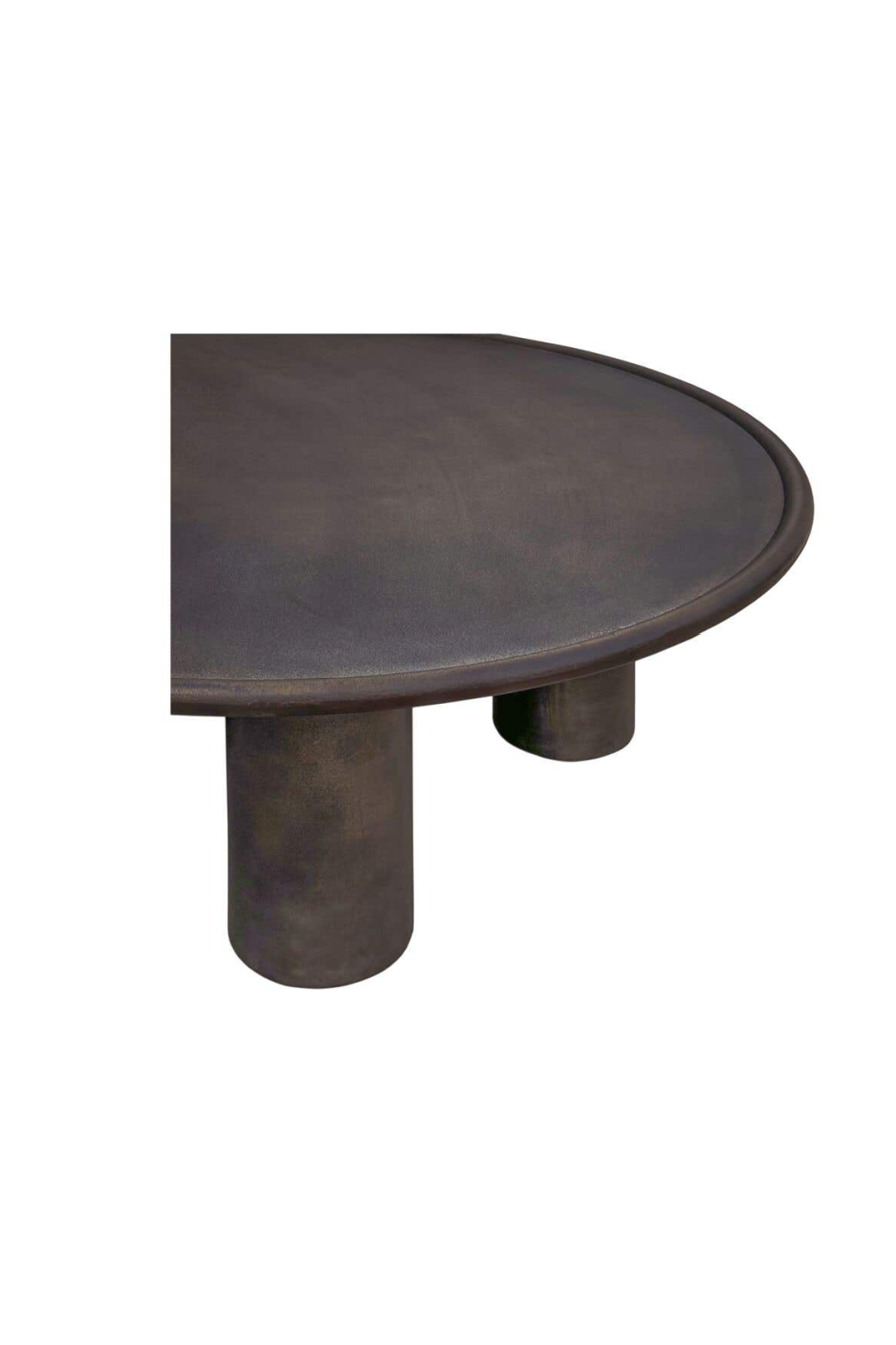 Modern European furniture - Bronze Round Outdoor Coffee Table - www.oroa.com