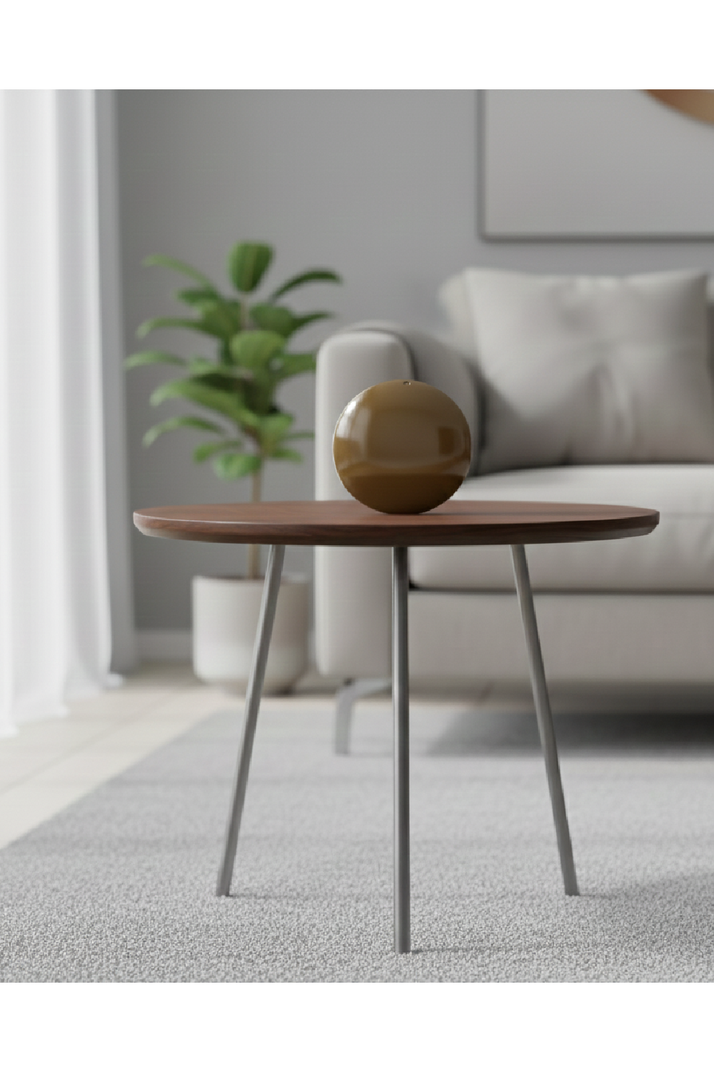 Modern European furniture - Glass Orb Decorative Object - www.oroa.com