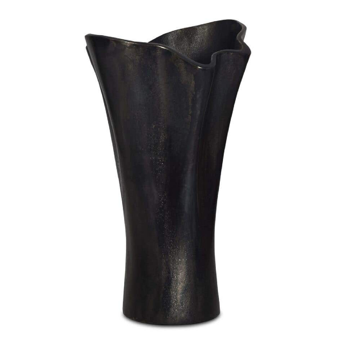 Modern European furniture - Black Wave Top Vase - www.oroa.com