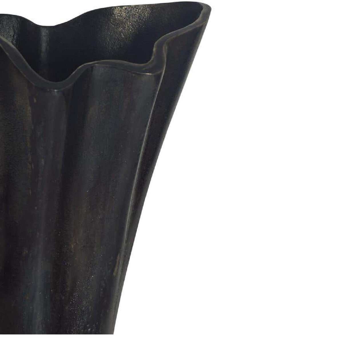 Modern European furniture - Black Wave Top Vase - www.oroa.com