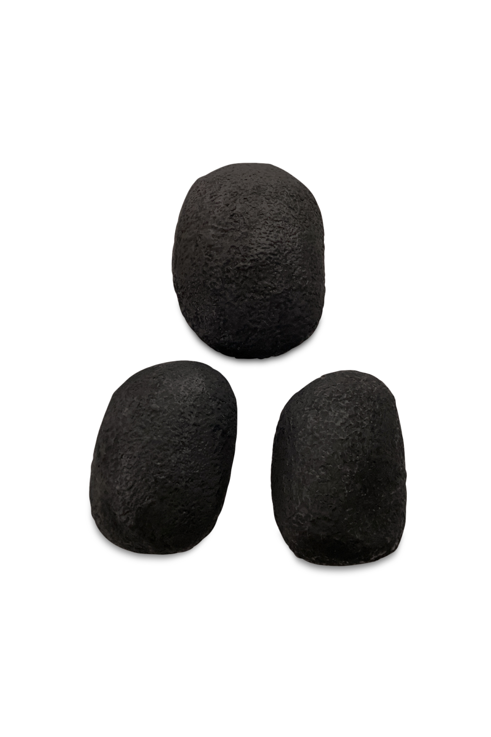 Aged Black Wall Sculpture Set (3) | Novi Living Breton | Oroa.com