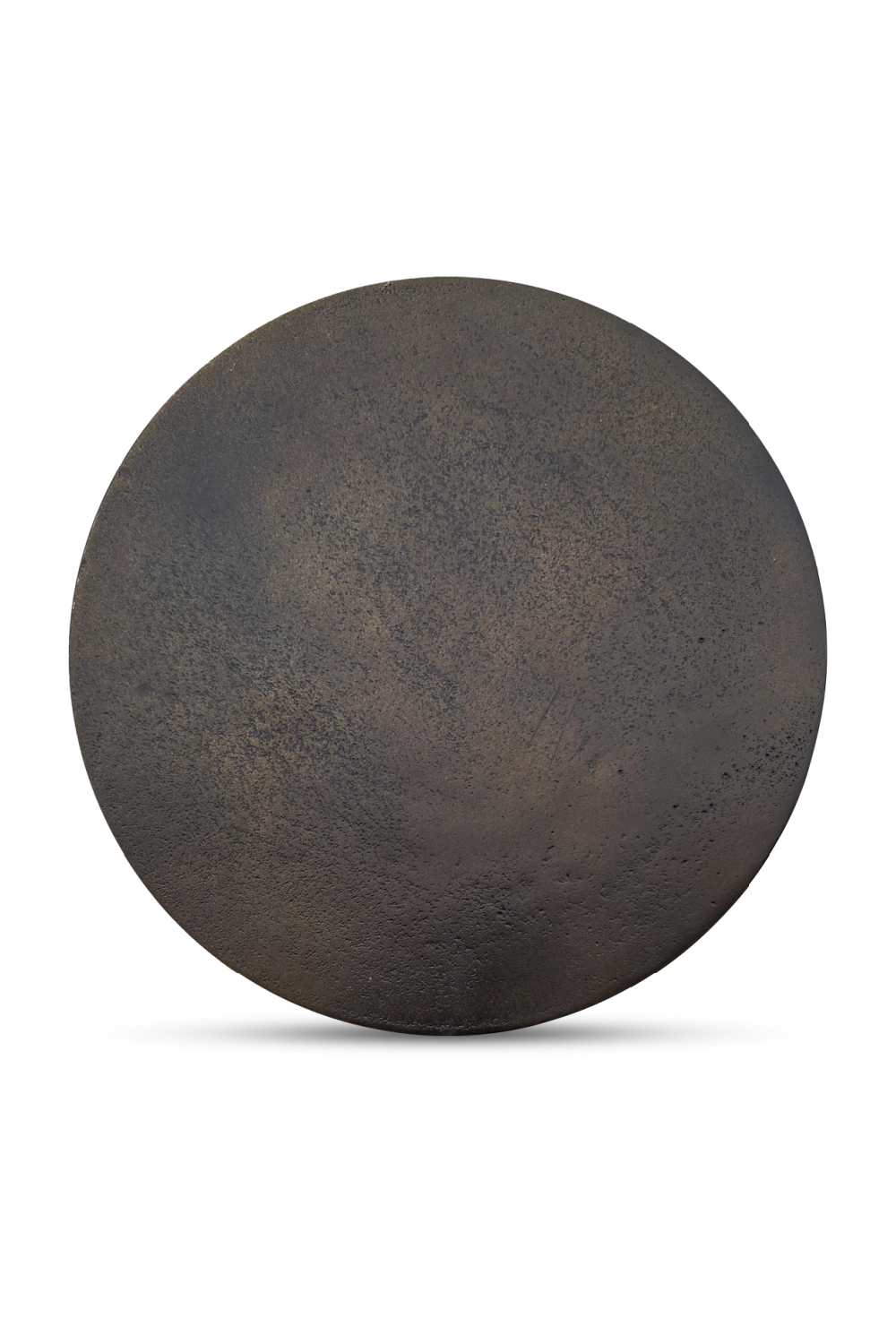 Modern European furniture - Deep Bronze Round Side Table - www.oroa.com