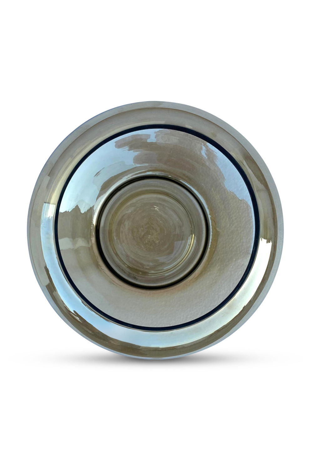 Modern European furniture - Smoky Brown Glass Bowl - www.oroa.com