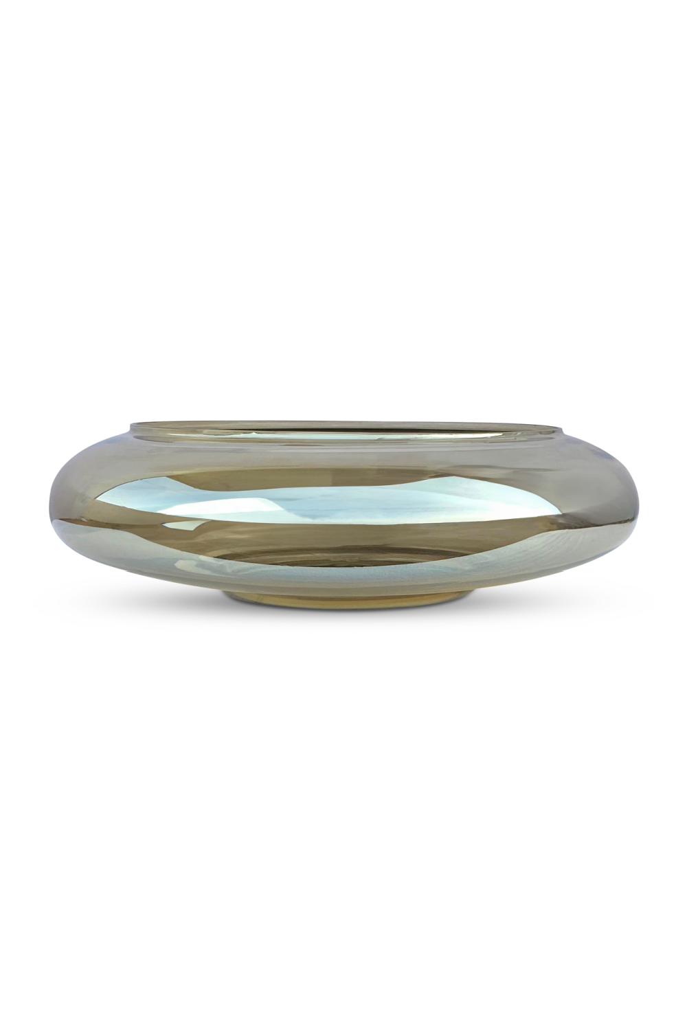 Smoky Brown Glass Bowl | Novi Living Polene | Oroa.com