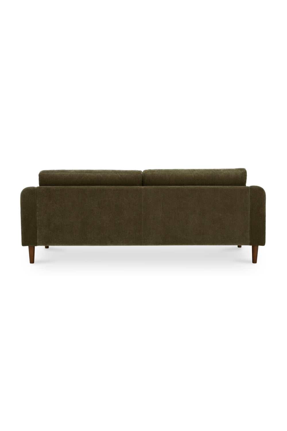 Modern European furniture - Wooden Leg 2-Seater Sofa - www.oroa.com