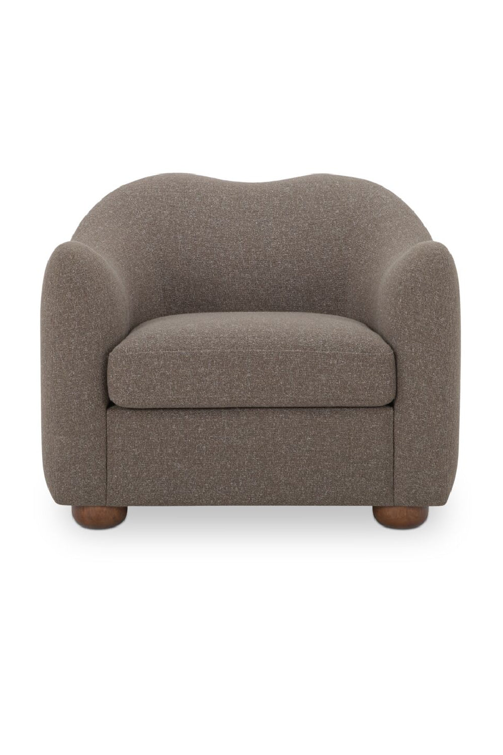 Modern European furniture - Sloped-Arm Accent Chair - www.oroa.com