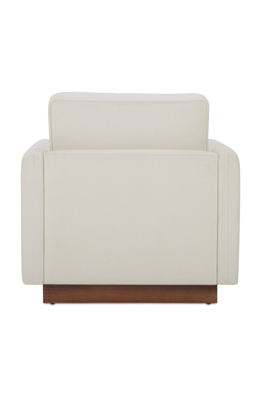 Modern European furniture - White Upholstered Accent Chair - www.oroa.com