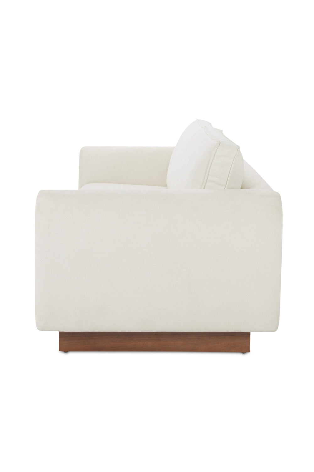 Modern European furniture - Mid-Century Modern White Sofa - www.oroa.com