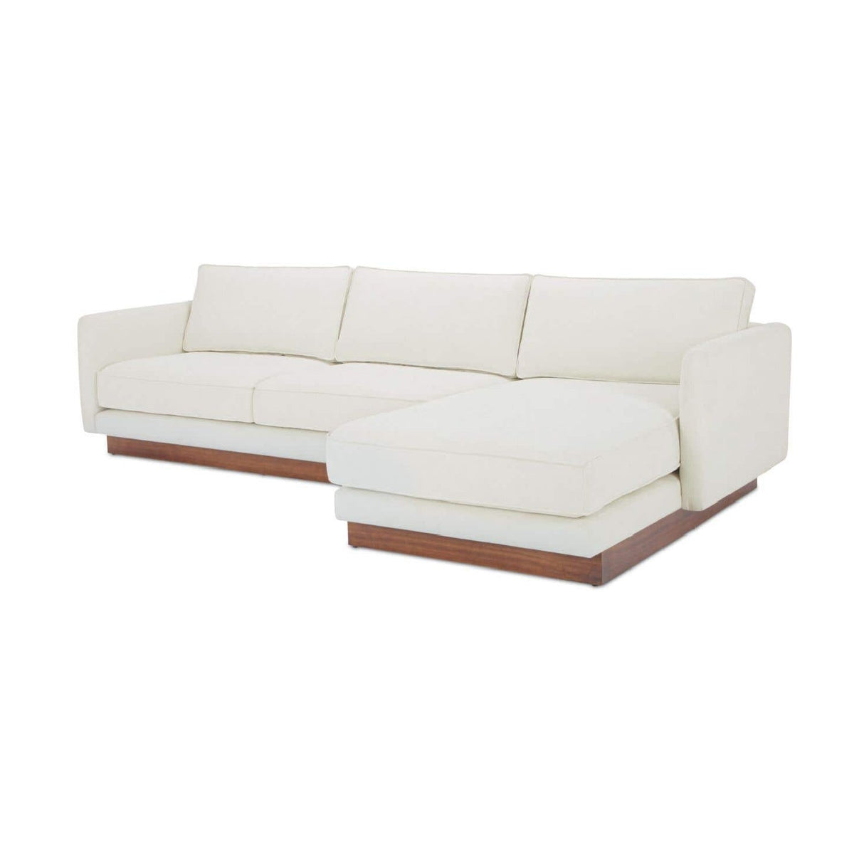 Modern European furniture - White Sectional Sofa - www.oroa.com