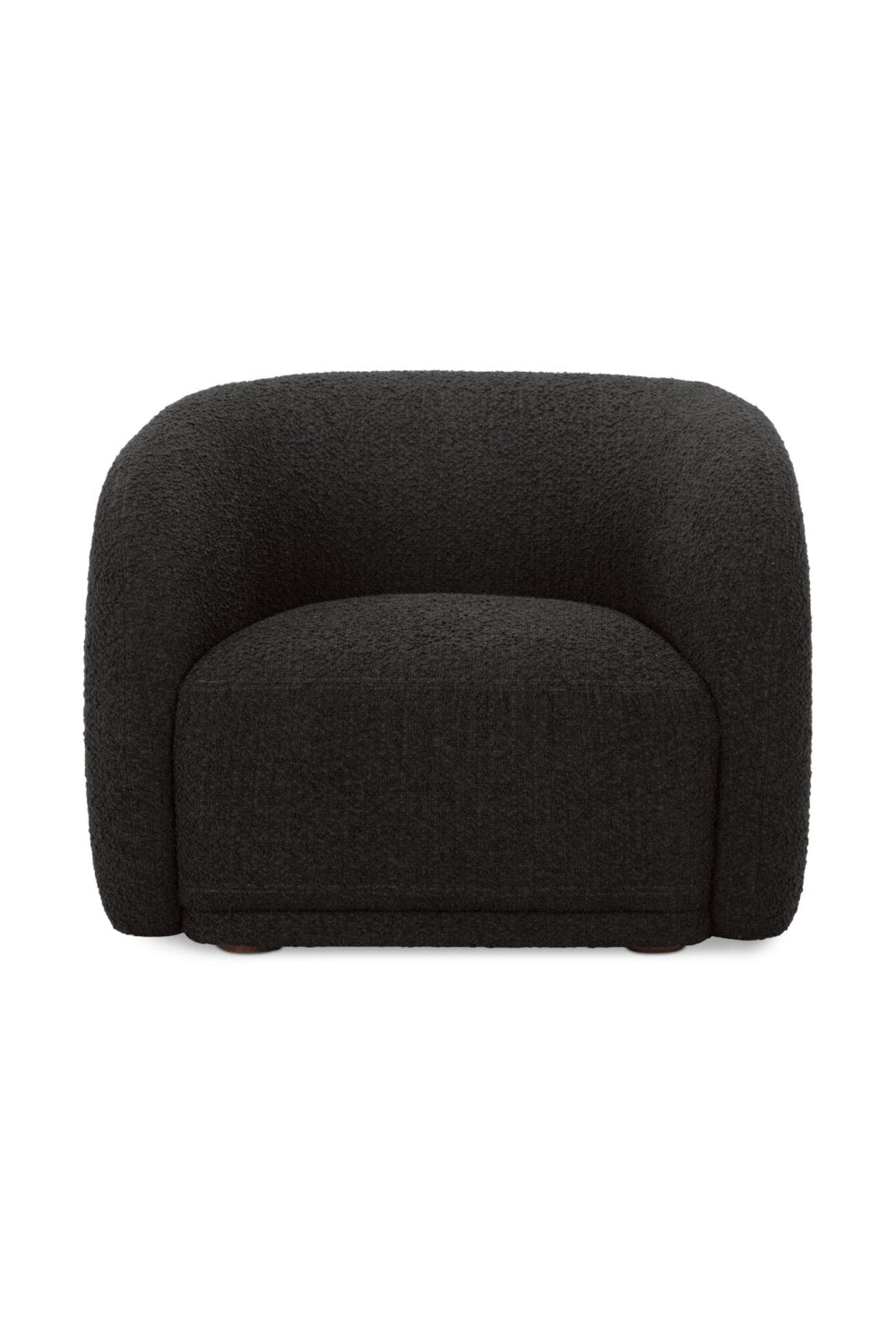 Modern European furniture - Curved Back Accent Chair - www.oroa.com