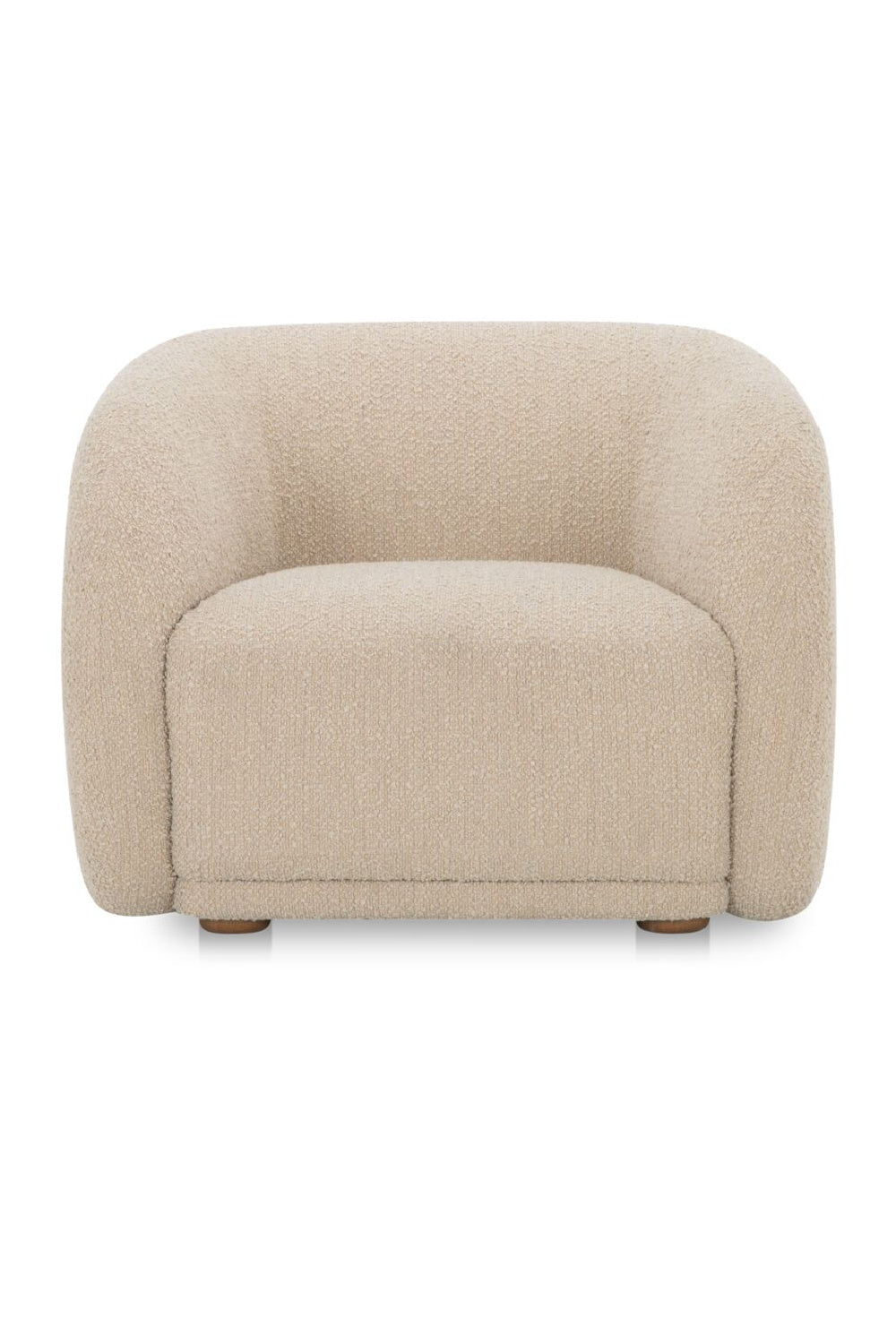 Modern European furniture - Curved Back Accent Chair - www.oroa.com