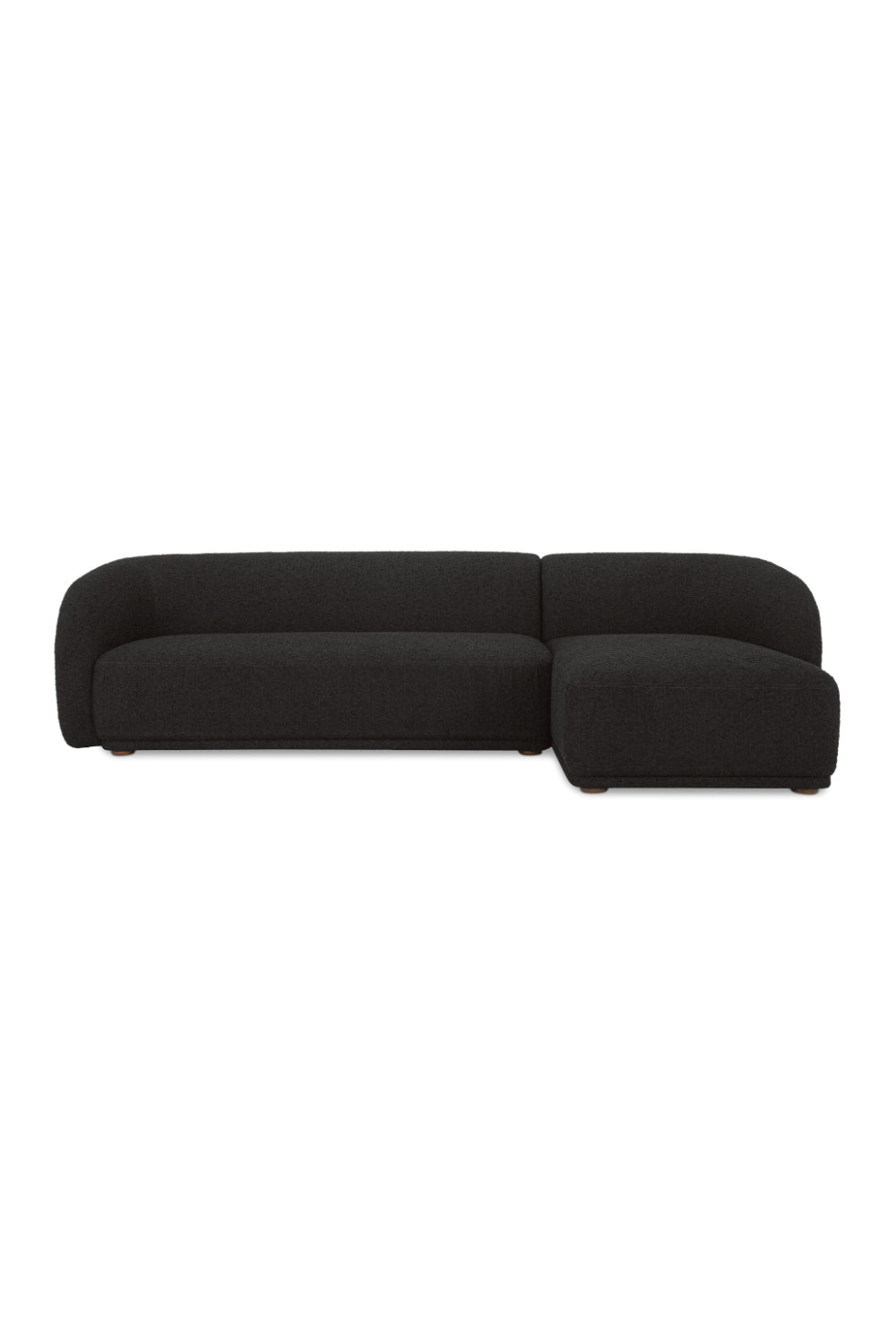 Modern European furniture - Curved Back Sectional Sofa - www.oroa.com