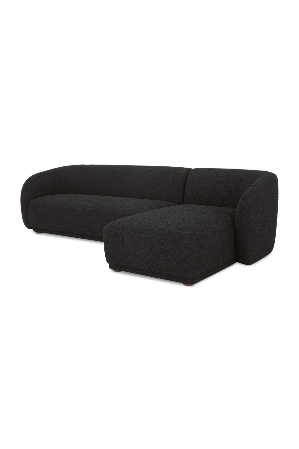 Modern European furniture - Curved Back Sectional Sofa - www.oroa.com