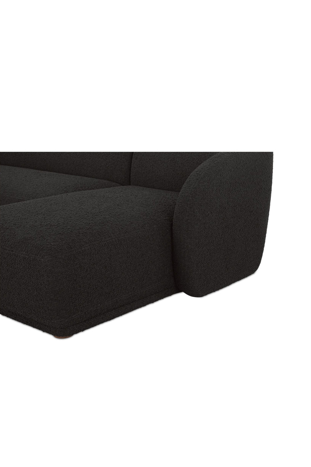 Curved Back Sectional Sofa | Novi Living Faye | Oroa.com