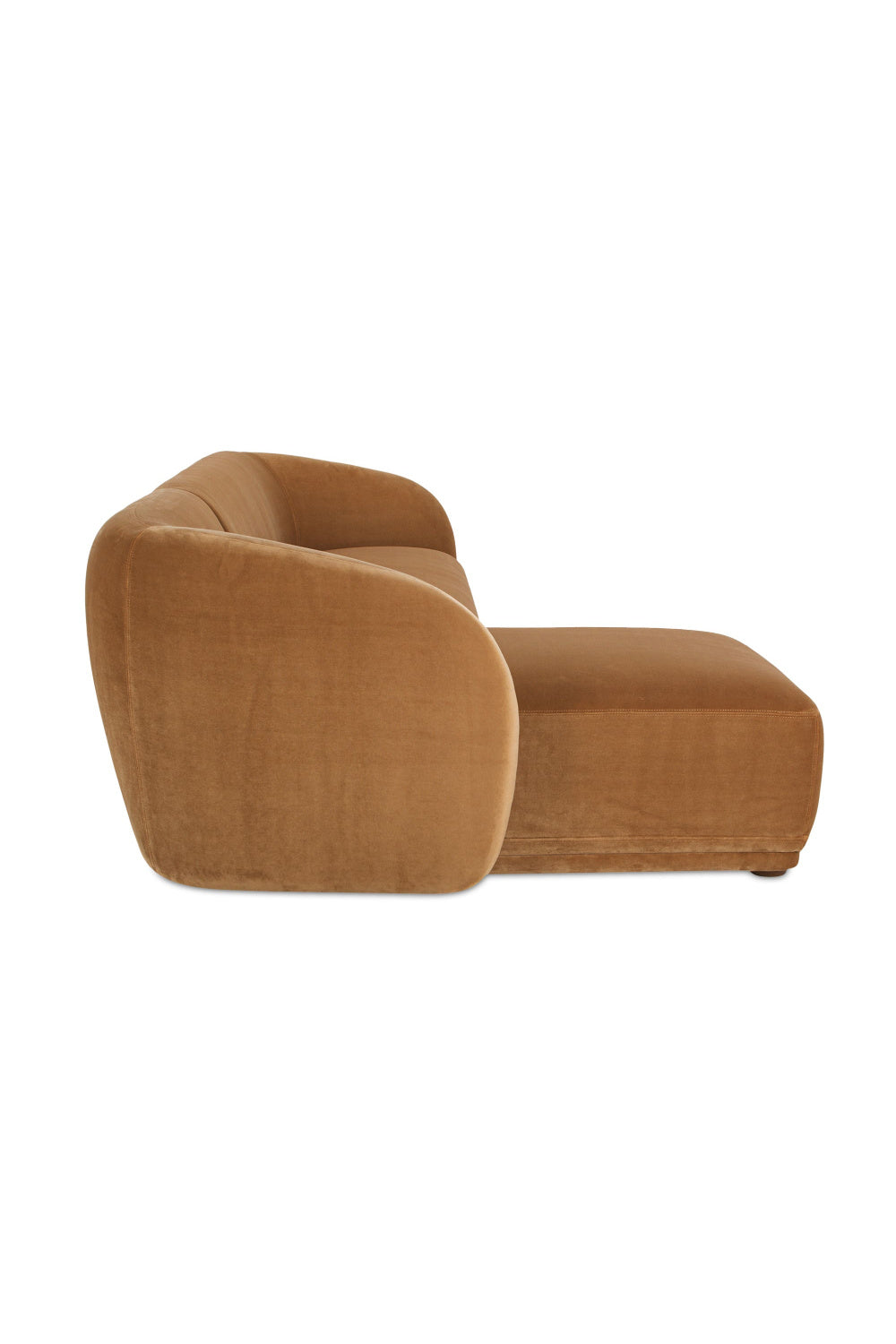 Modern European furniture - Curved Back Sectional Sofa - www.oroa.com