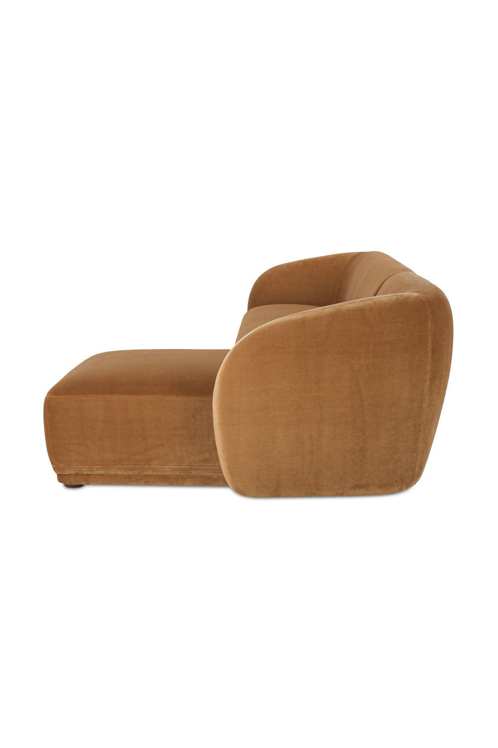 Modern European furniture - Curved Back Sectional Sofa - www.oroa.com