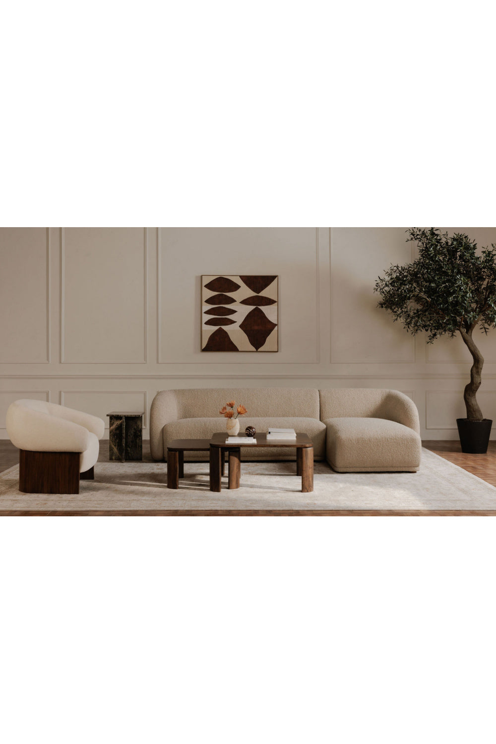 Modern European furniture - Contemporary Upholstered Accent Chair - www.oroa.com