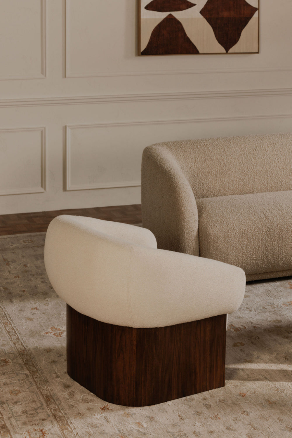 Modern European furniture - Contemporary Upholstered Accent Chair - www.oroa.com
