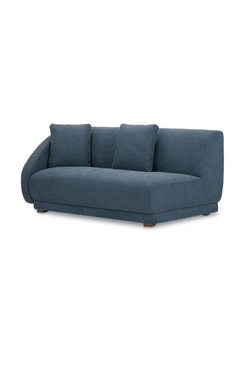 Blue Modular Lounge Chair | Novi Living Fraser