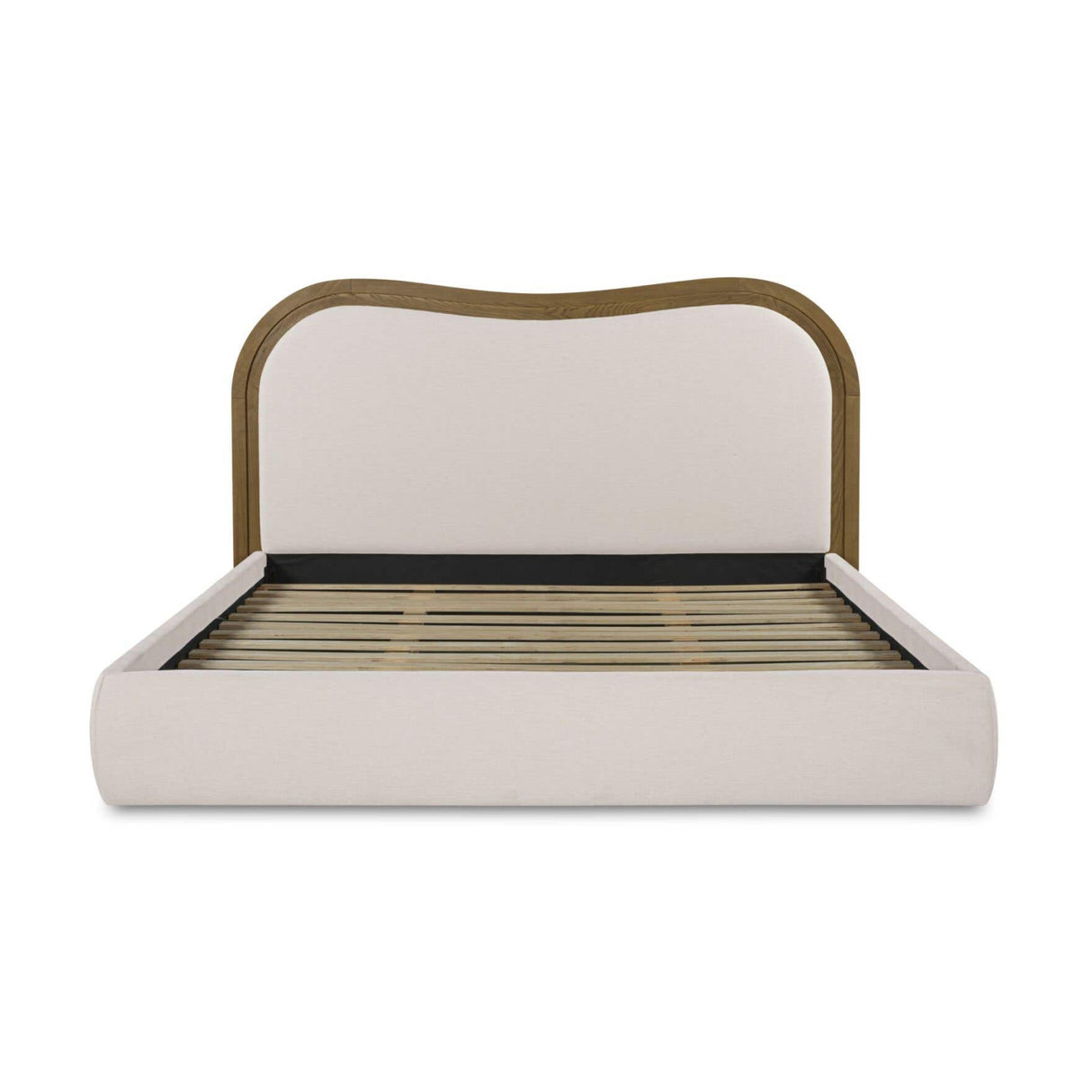 Cream Upholstered Bed | Novi Living Camilla