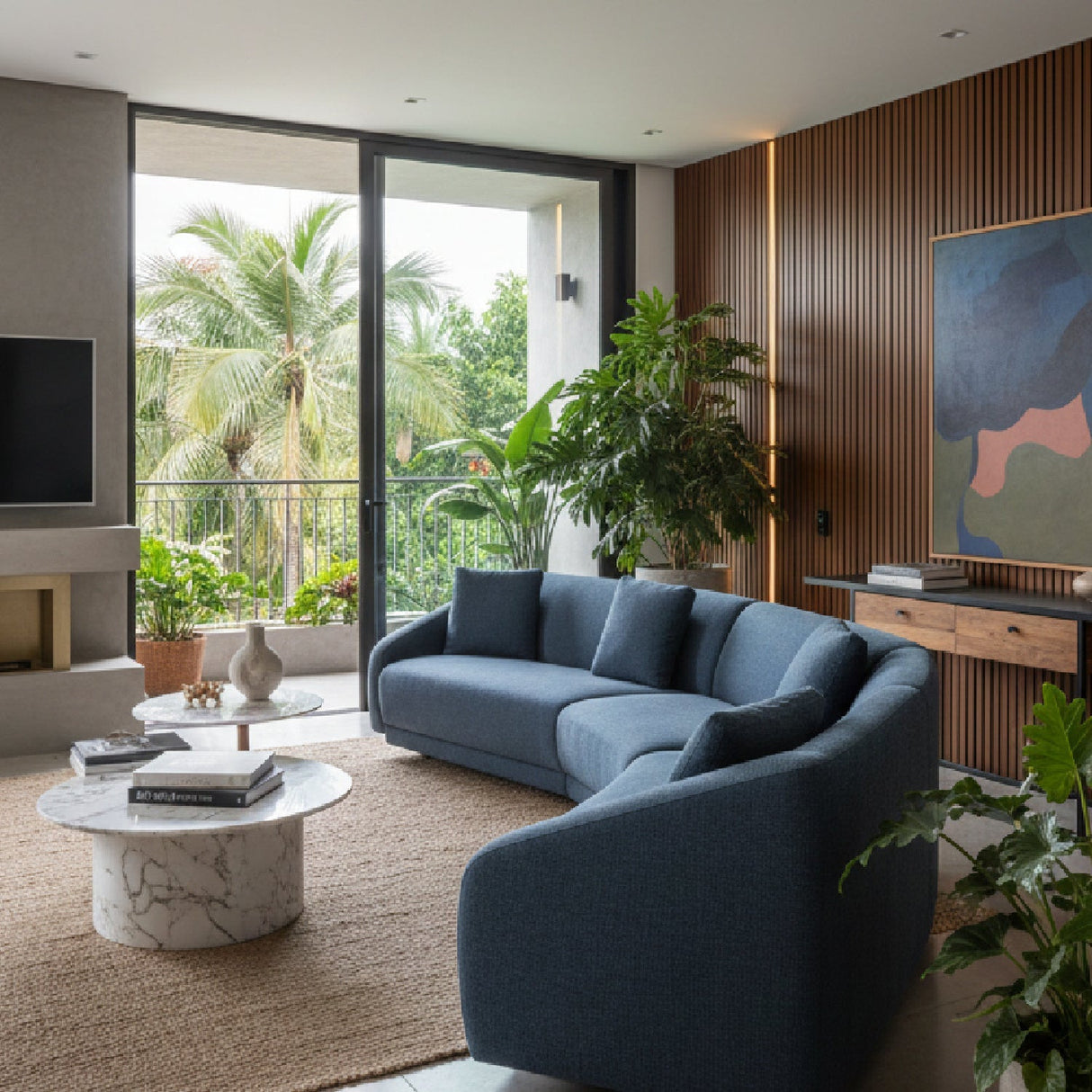 Contemporary Modular 3-Piece Sofa – Fraser – alternate view 10