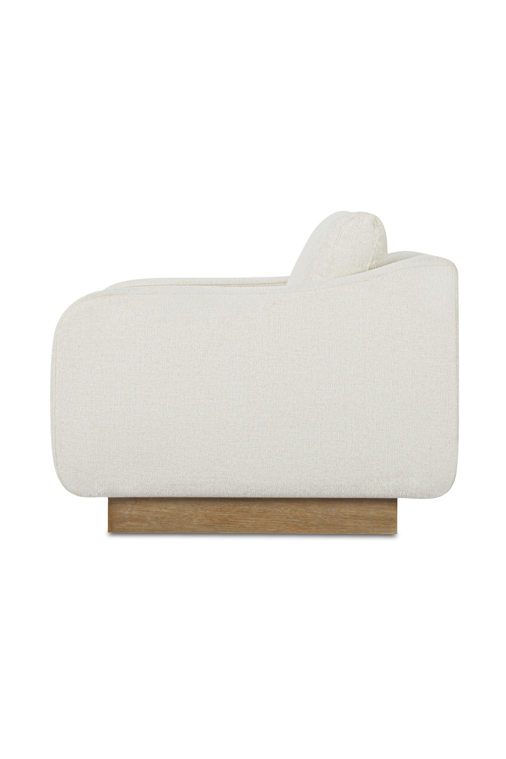 Wooden Base Lounge Chair | Novi Living Keane | Oroa.com