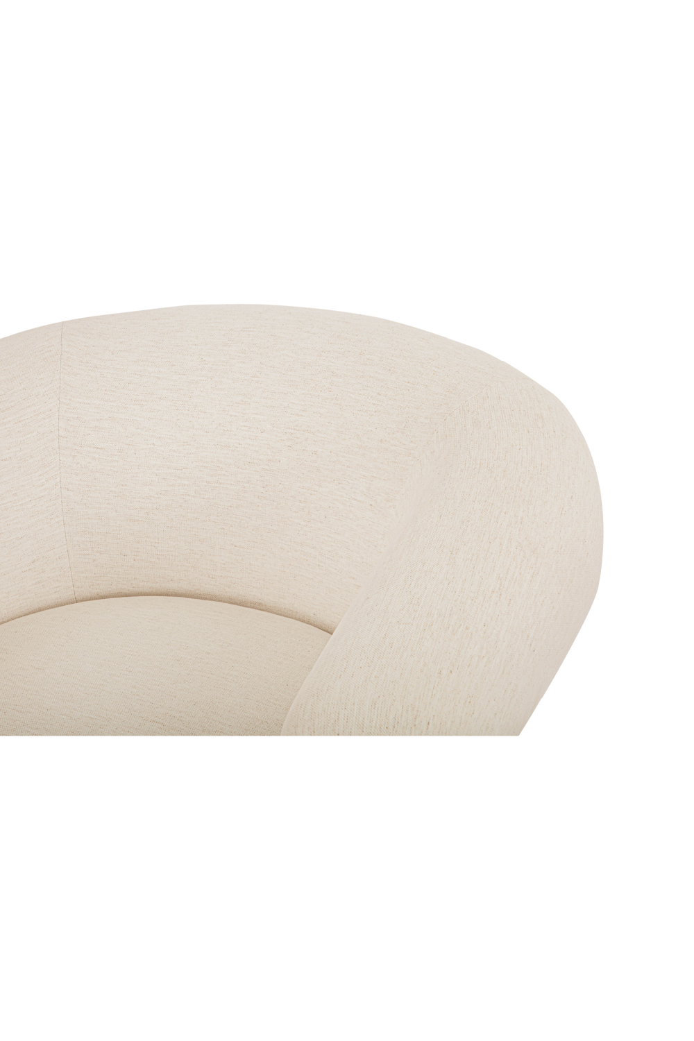 Modern European furniture - White Tub-Style Accent Chair - www.oroa.com